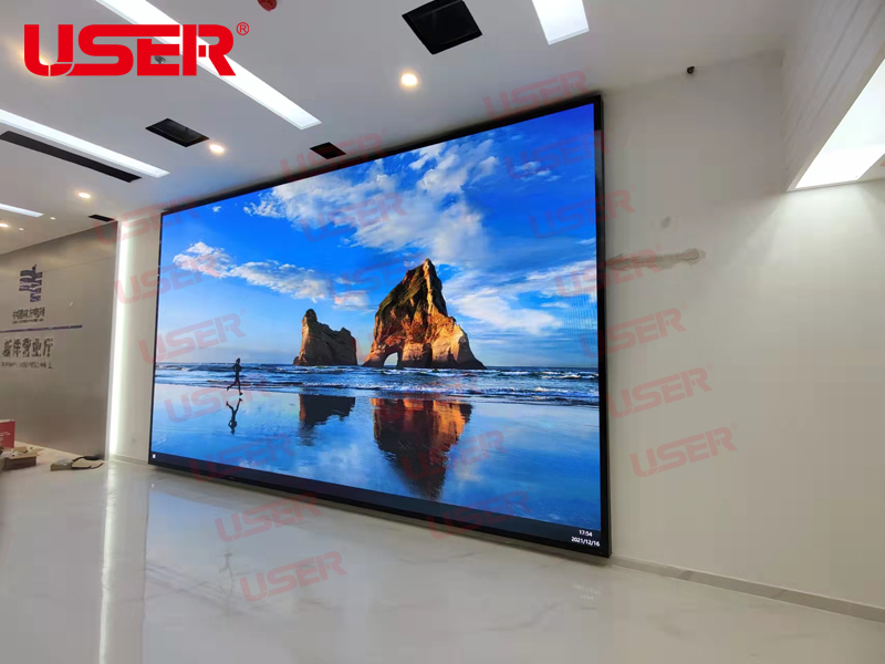 中國南方電網潮州供電局新洋營業廳P2.5小間距全彩LED顯示屏